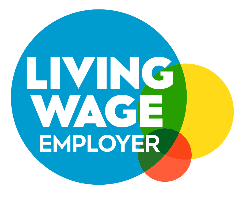 'Living Wage Employer' logo